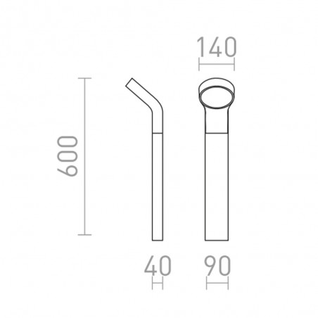 Outdoor beacon LED Elia (9W)