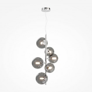 Pendant Lamp Dallas Smoky (6 lights)