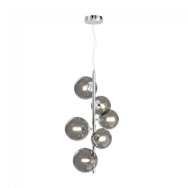 Pendant Lamp Dallas Smoky (6 lights)