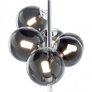 Pendant Lamp Dallas Smoky (6 lights)