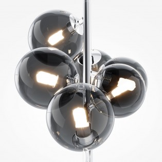 Pendant Lamp Dallas Smoky (6 lights)