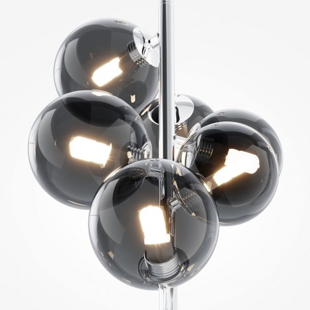 Pendant Lamp Dallas Smoky (6 lights)