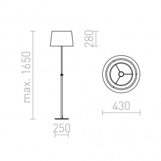 Floor lamp Esplanade