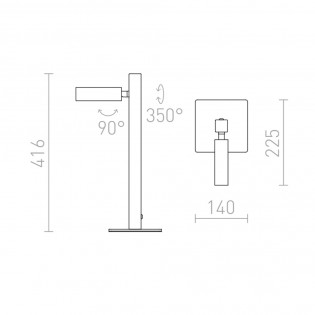 Table lamp LED Fado (3W)