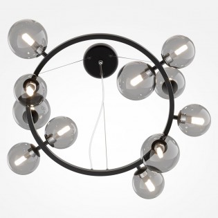 Ceiling Lamp Dallas Smoky (11 lights)
