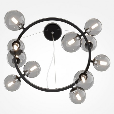 Ceiling Lamp Dallas Smoky (11 lights)