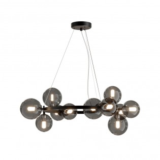 Ceiling Lamp Dallas Smoky (11 lights)