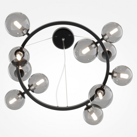 Ceiling Lamp Dallas Smoky (11 lights)