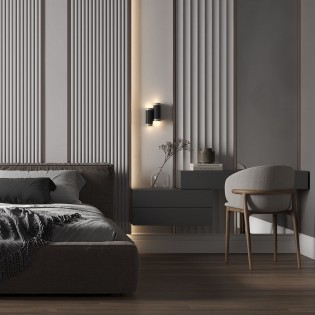 LED Wall Lamp Kilt (2x5W)