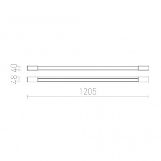 Miranda LED-Wandleuchte für Badezimmer (14W)