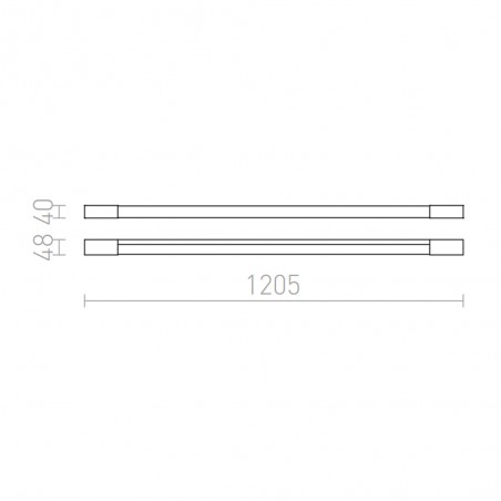 Miranda LED-Wandleuchte für Badezimmer (14W)