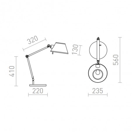 Table lamp Montana