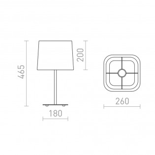 Table lamp Perth