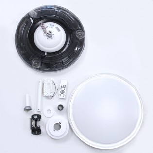 Klappbare Flügel LED-Lüfter Oroel White CCT (45W)