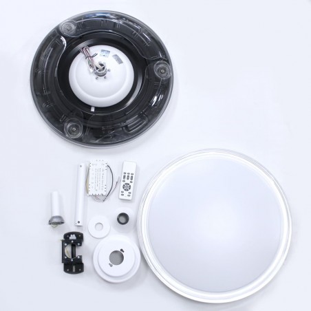 Klappbare Flügel LED-Lüfter Oroel White CCT (45W)