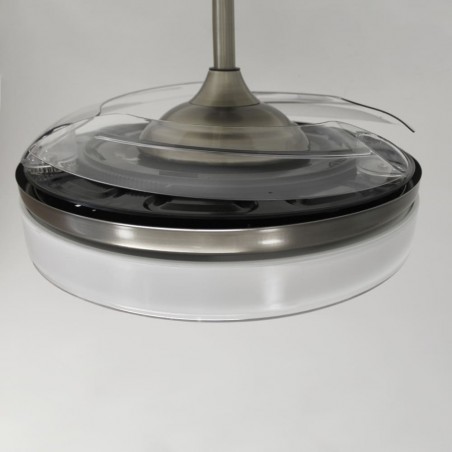 LED-Lüfter mit klappbaren Flügeln Oroel Nickel CCT (45W)
