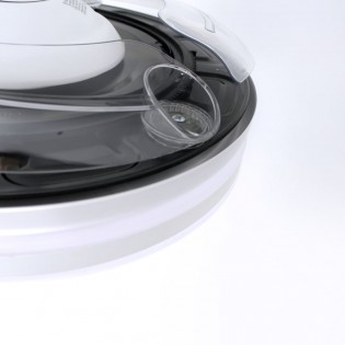 LED-Ventilator mit klappbaren Flügeln Pearl White CCT (72W)