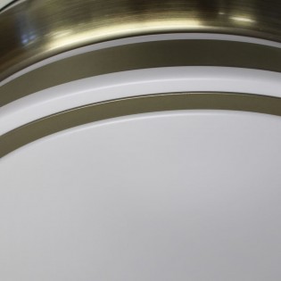 LED-Ventilator mit einziehbaren Flügeln Perla Mini Leather CCT (35W)