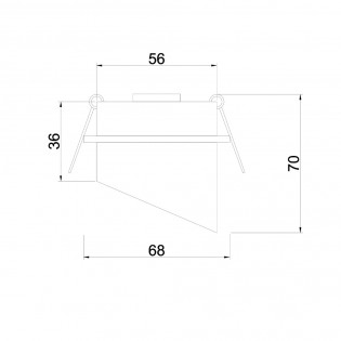 Ceiling Recessed Light Lipari