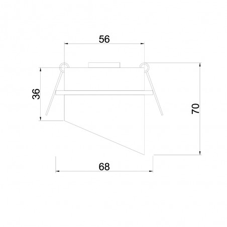 Ceiling Recessed Light Lipari