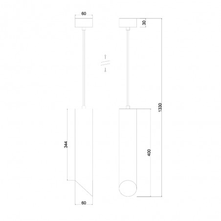 Ceiling Lamp Lipari 40