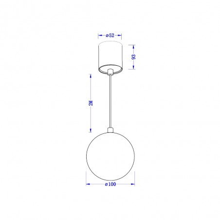 LED Ceiling Lamp Luna (5W)