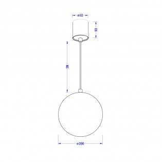 LED Pendant Lamp Luna (5W)