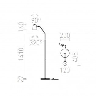 Floor lamp Pragma