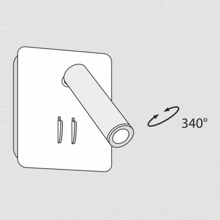 Wandleuchte Led Los 176 (6,9W)