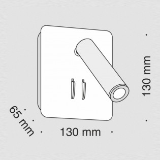 Wandleuchte Led Los 176 (6,9W)