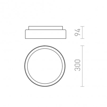 Flush light LED Venice (12W)