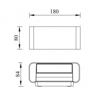 Außenwandleuchte Led 12W - 003098