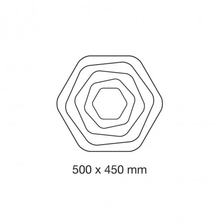 Deckeneinbauleuchte LED Rosse (60W)