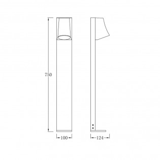 Außenbake Led 8W - 003338