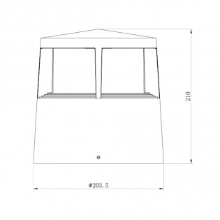 Außenbake Led 12W - 023281