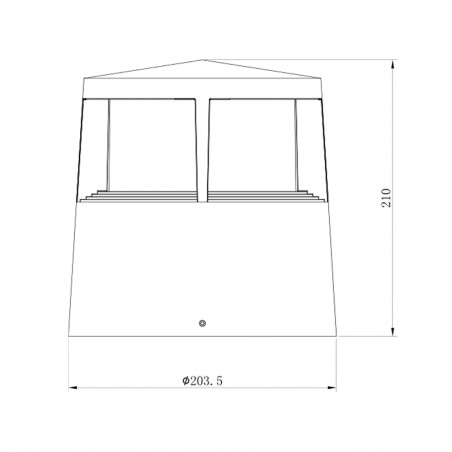 Außenbake Led 12W - 023281