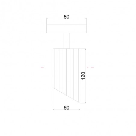 Single-phase track spotlight Lipari Unity