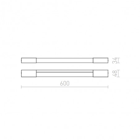 Amenity LED-Wandleuchte für Badezimmer (8W)