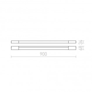 Bathroom wall light LED Amenity (11W)
