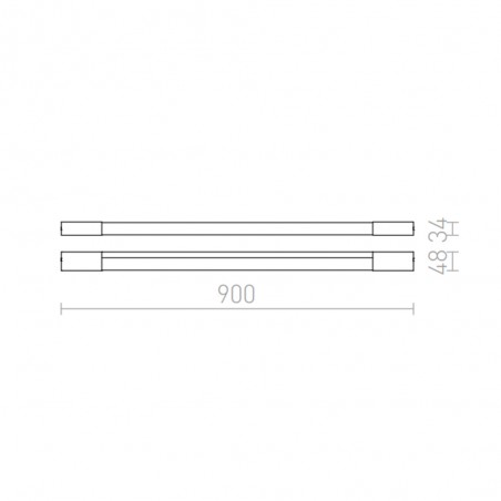 Amenity LED-Wandleuchte für Badezimmer (11W)