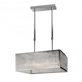 Japanische quadratische Lampe (4 Lichter)