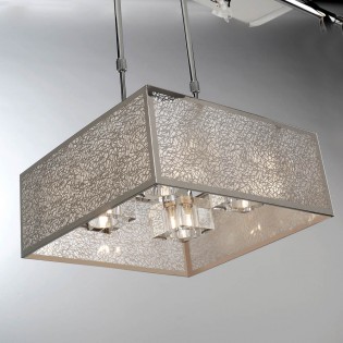 Japanische quadratische Lampe (4 Lichter)