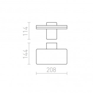 Outdoor wall lamp LED Rina (12W)