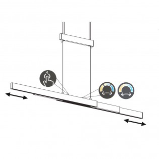 LED Ceiling Lamp Trajan (45W)
