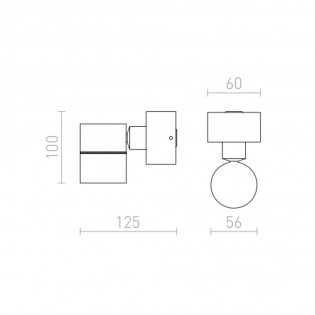 Outdoor wall lamp Mico