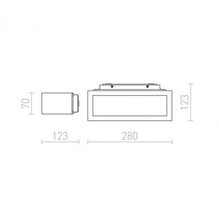 Outdoor wall lamp Gino