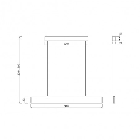 LED Step Deckenleuchte 4000K (23W)