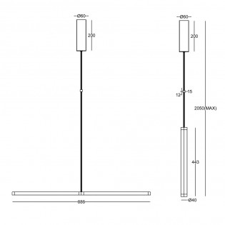 Supersymmetry Dimmbare LED-Deckenleuchte (18W)