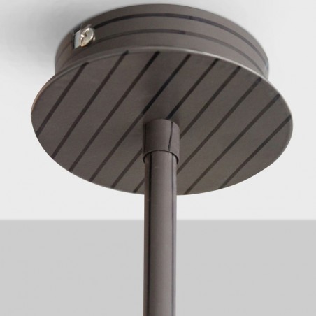Ceiling Lamp Cell 2 Wengué Round (3 lights)