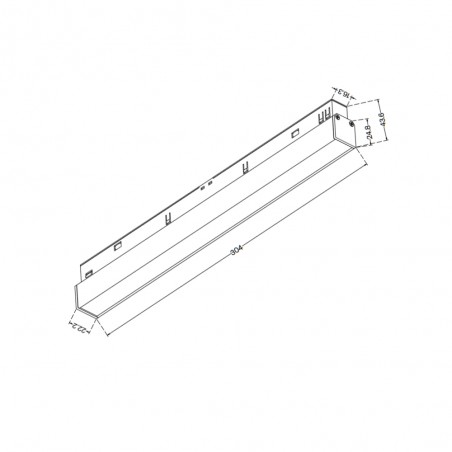 Basis Exility LED-Magnetschienenstrahler (12W)